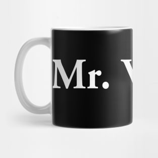 Mr. Wrong (light text) Mug